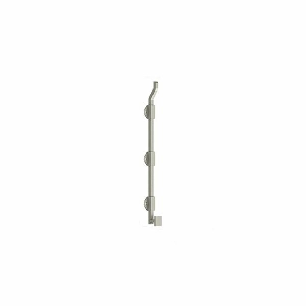 18 Modern Offset Surface Bolt; Heavy Duty; Satin Nickel Finish, Deltana, Mfr#: FPGM1815